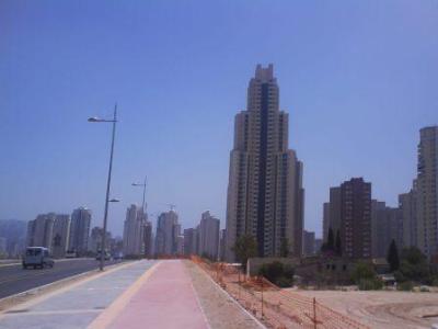 Benidorm skyline
